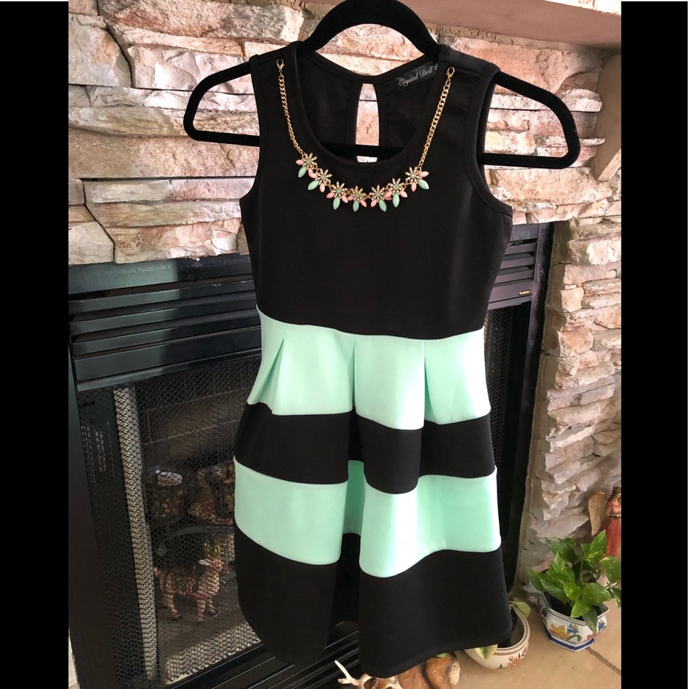 Crystal doll girls dress